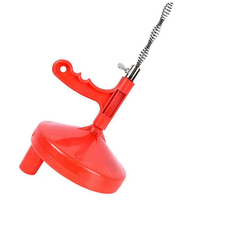 Home Pipe Hand-Operated Drain Auger Multiple Specification Manual Operation Toilet Sewer Snake Clog Remover | Дом и сад
