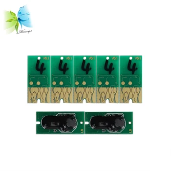 

WINNERJET 6 Color PK C M Y LM LC Cartridge Reset Chip For Epson 10000 10600 Printer
