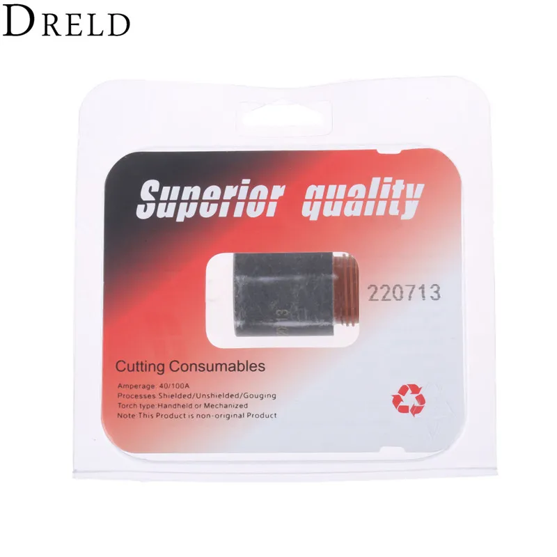 DRELD 1pc Cutting Torch Retaining Cap 220713 for 45 Plasma Cutting Torch Consumables Replacement 45A Welding Soldering Supplies DRELD 1pc Cutting Torch Retaining Cap 220713 for 45 Plasma Cutting Torch Consumables Replacement 45A Welding Soldering Supplies