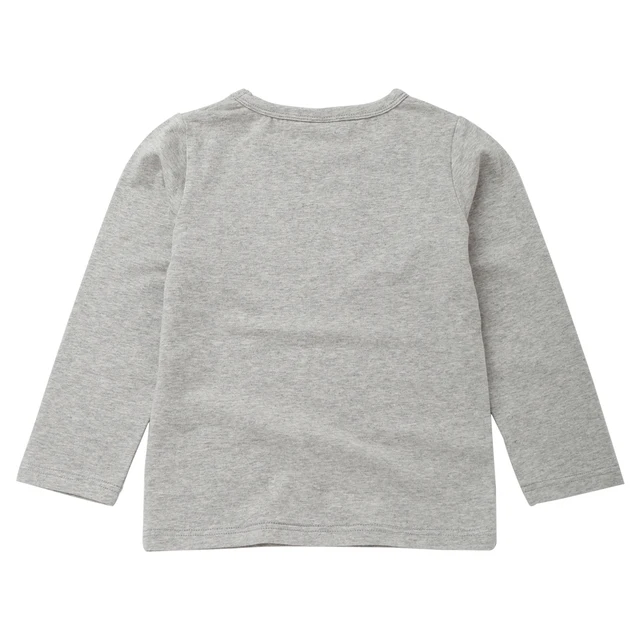 Boys T-Shirt Cute Fun Letter Boss Mode Girls Blouse Autumn Tops Kids Clothes Children Cotton Tshirts Baby Long Sleeve T Shirts