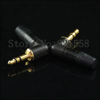 

1PCS Neutrik 3.5mm (1/8") Stereo Right Angle Plug Gold Plated Audio Stereo Plug Connector