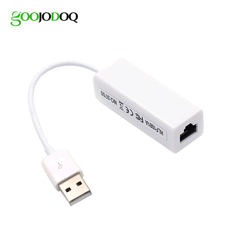 Внешняя USB Проводная Ethernet Сетевая карта адаптер к RJ45 Lan для Windows 7/8/10/XP RD9700 Win