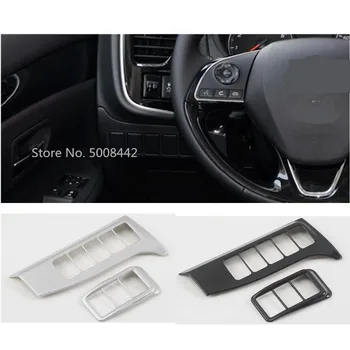 

For Mitsubishi Outlander 2016 2017 2018 2019 2020 Car Styling Cover Front Left Fog Light Switch Inner Trim Frame Lamp Panel 2pcs