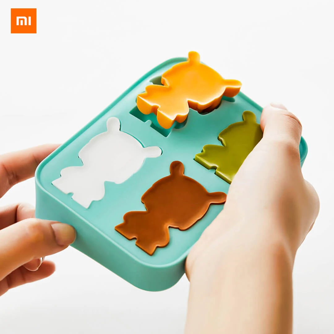 

Original New Xiaomi Mijia Youpin Rice Rabbit Ice Cube Mint Green 2 Pack High and low temperature resistance smooth release