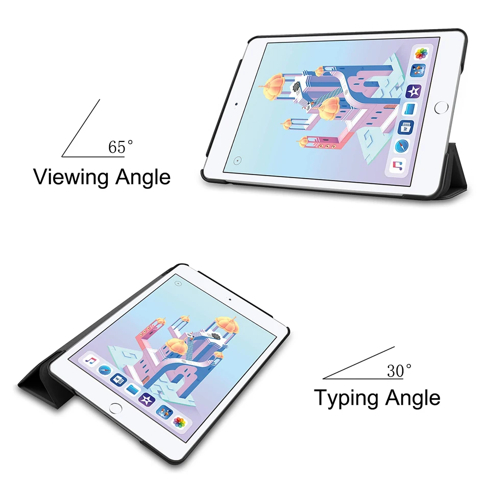 Чехол MTT для iPad Mini 5 2019 выпуска 7 9 дюйма тонкий откидной смарт чехол из