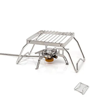 

Portable Folding BBQ Grills Stainless Steel Barbecue Outdoor Pot Grill Rack Charcoal Gas Grills Camping Cooking Serving Utensil