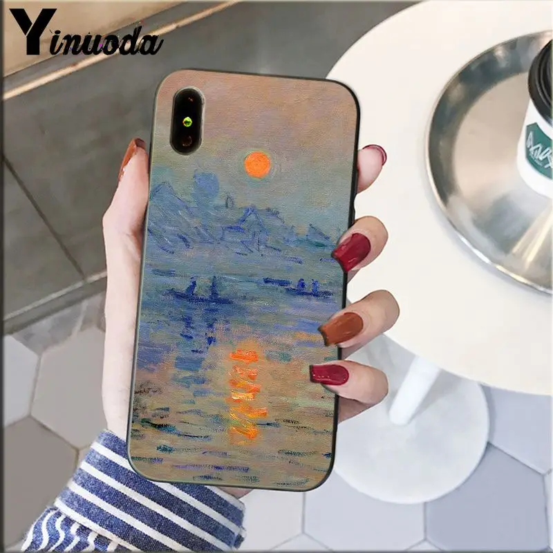 Yinuoda Клода Мона импрессионизма художника чехол для телефона для Apple iPhone 8 7 6 6S Plus X XS MAX 5 5S SE XR Чехол для мобильного телефона s - Цвет: A15