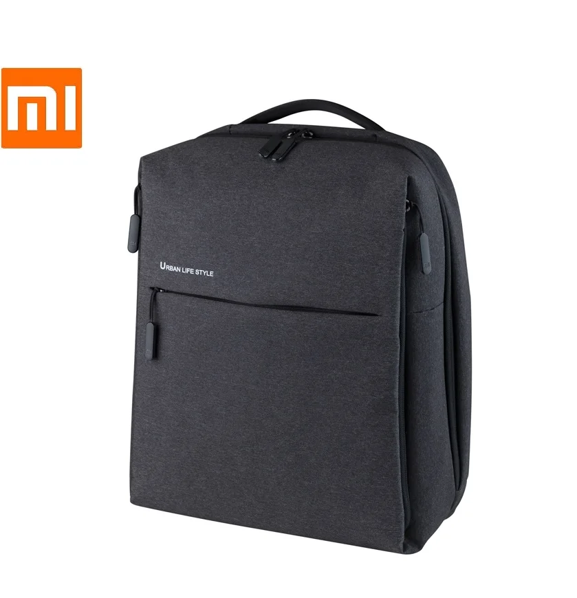 

Xiaomi minimalist urban shoulder computer bag 14" laptop bag waterproof business student dual use backpack Travel Bag