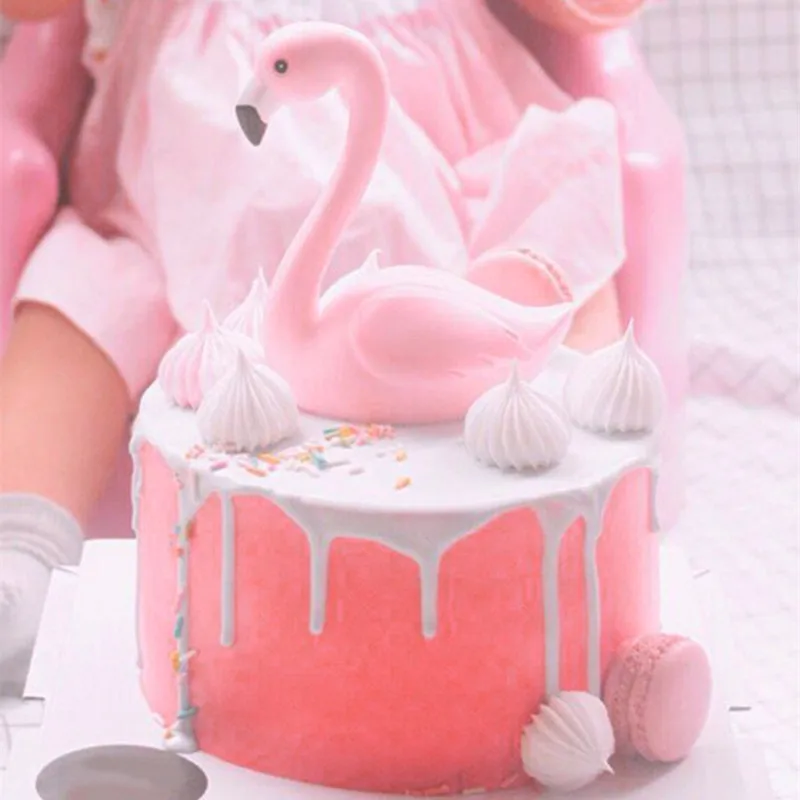 

Flamingo Party Cake Topper Baby Shower Kids Favors Happy Birthday Cupcake Toppers Birthday Party Decorations Kids Party Supplies