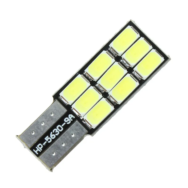 2 шт. T 10 168 194 W5W 9 светодиодный 5630 SMD Canbus Error Free автомобильный светодиодный лампы автомобиля светильник источник Клин боковые лампы Белый DC12V