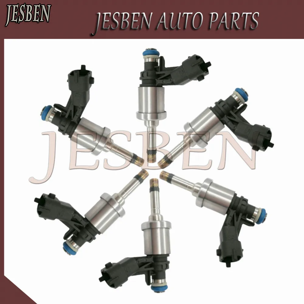 US $106.48 12638530 6PCS FUEL INJECTORS Fit For CHEVROLET CAMARO TRAVERSE GMC ACADIA SATURN OUTLOOK 36L 0911 NO 12611545 12632255 4G2259