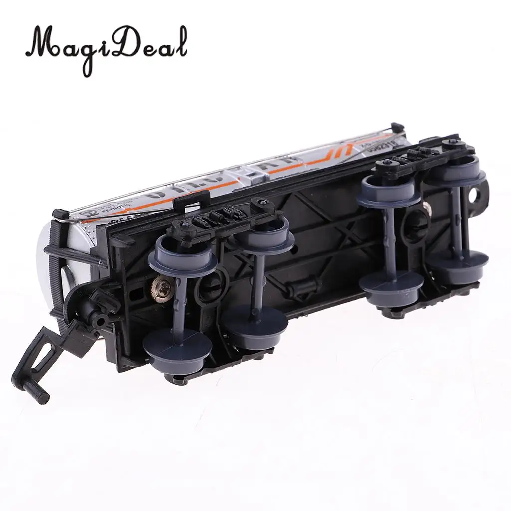 Simulation Train Oil Transport Tank Car Tanker Truck Model Diecast Vehicle Children's Toy Car Gift