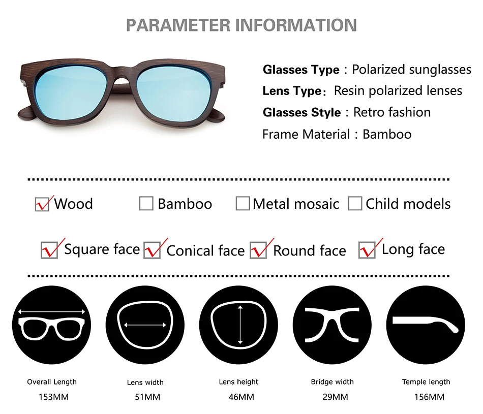 Angcen Новые популярные модные мужские и женские брендовые дизайнерские очки бамбуковые солнцезащитные очки винтажная деревянная рамка ручной работы поляризованные очки