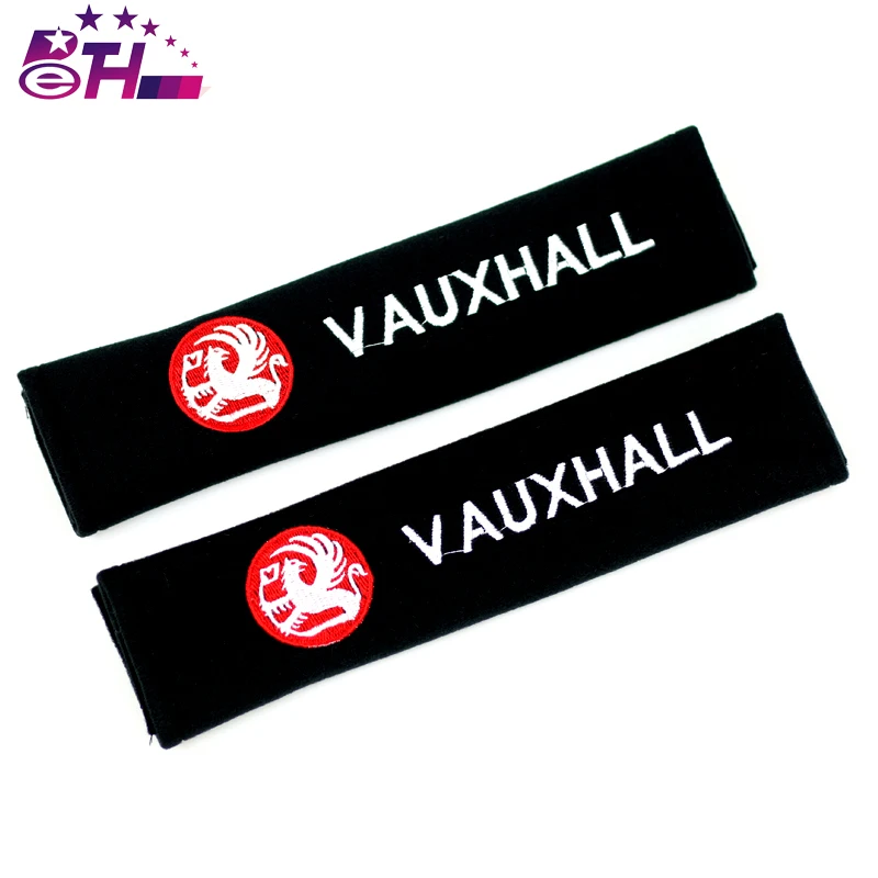 2pcs Seat Belt Cover Shoulder Pads car seat belt shoulder pad case for vauxhallin Seat Belts