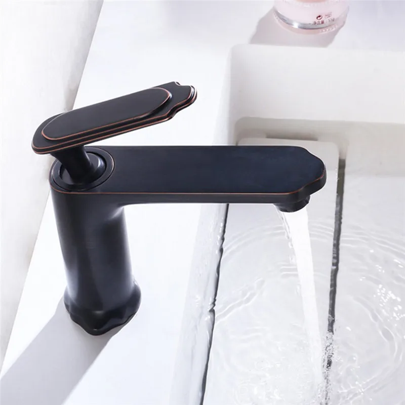New-Brass-unique-design-Grilled-White-and-Rose-Gold-finish-hot-and-cold-single-lever-basin (1)