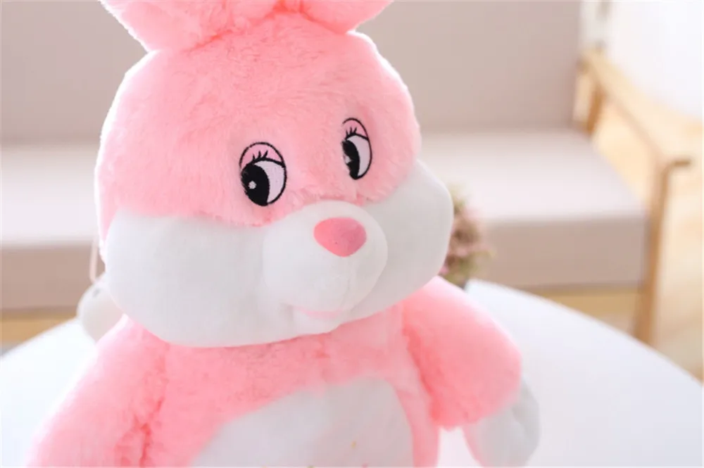 Fancytrader Huge Soft Cartoon Rabbit Plush Doll Stuffed Giant Anime Pink Bunny Toy Animal Pillow Baby Gift 3 Sizes4