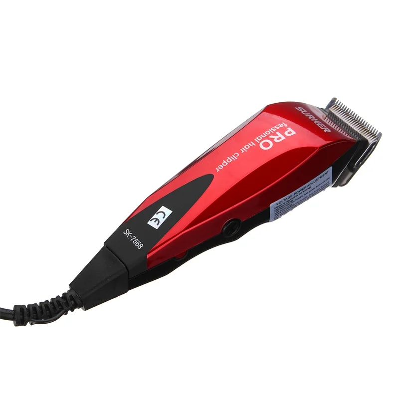 SURKER 220V Electric Men Hair Trimmer