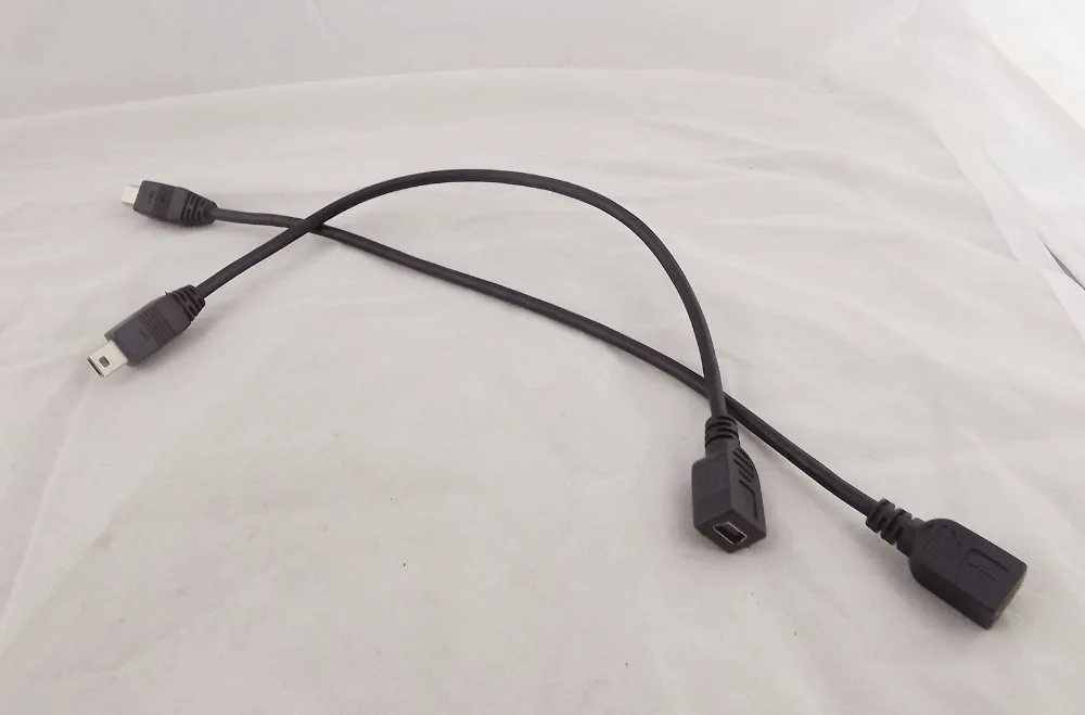 1 шт. мини USB B 5 контактный штекер гнездо удлинитель адаптер для передачи данных