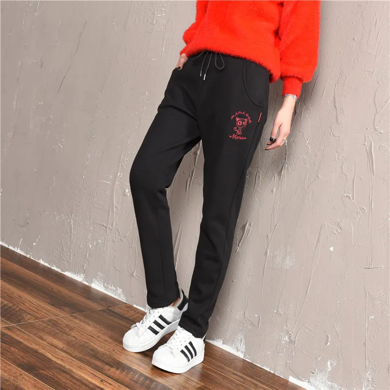 thick track pants for winter