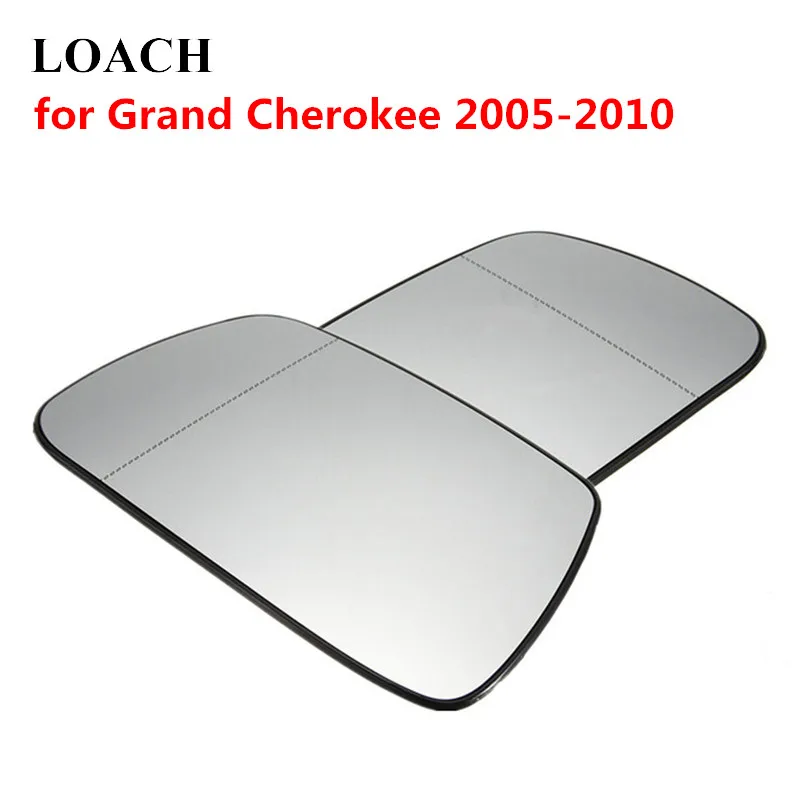 LEFT PASSENGER SIDE MIRROR GLASS FOR JEEP GRAND CHEROKEE 2005-2010