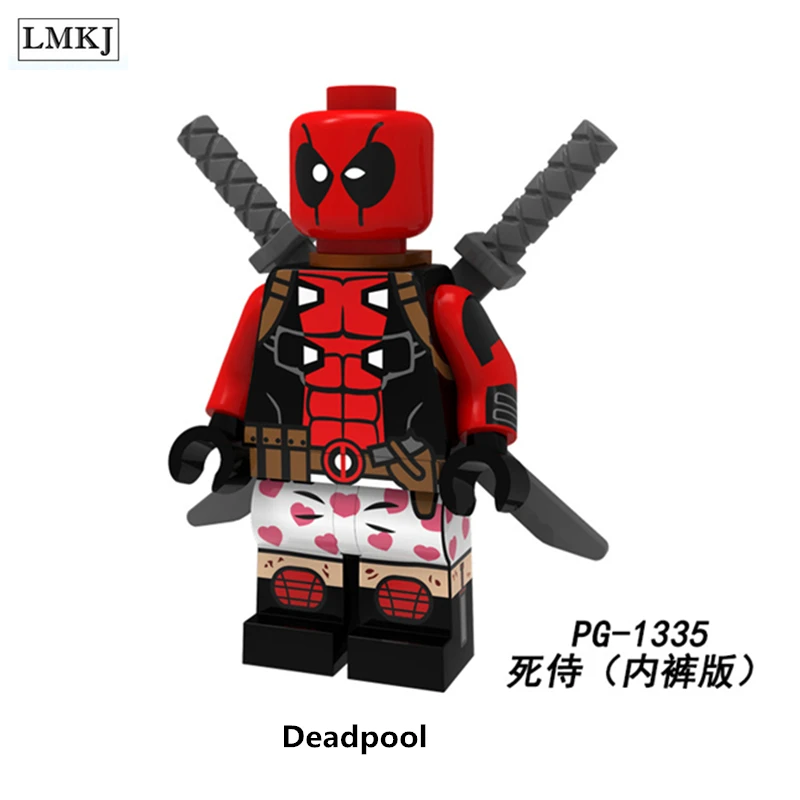 

Single Sale Super Heroes Figure Building Blocks Deadpool Doctor Strange Supergirl The Flash Bricks Legoingly Toys For Children