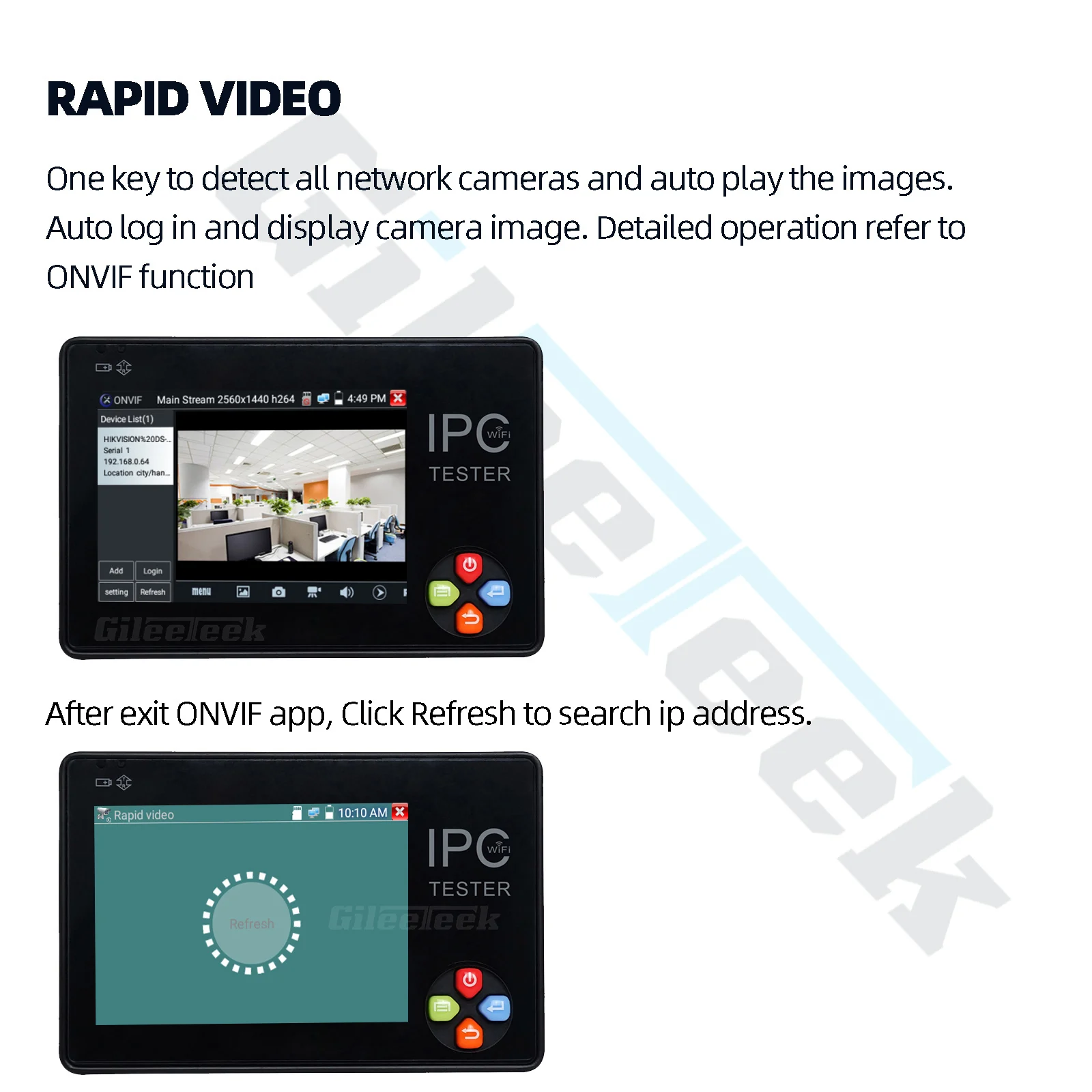 Tester para Dahua Teste da Câmera Monitor de 3.5 Além Disso Testador Polegada 4 k H.265 ip & Cvbs Câmera Ahd Tvi Cvi Hikvision Onvif Ipc1600ahd Ipc 8 Cheap Tela e monitor de CFTV