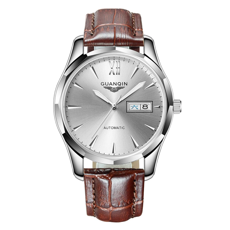 

GUANQIN GJ16034 watches men luxury brand Luminous Men Watch Automatic Mechanical Watches Date Calendar Relogio Masculino Reloj
