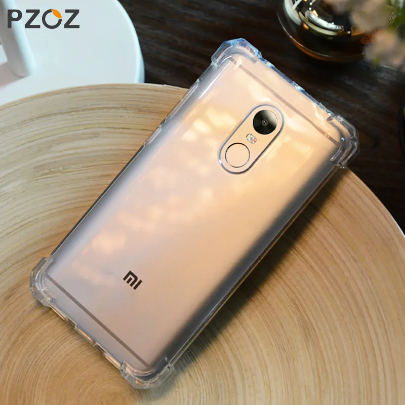 

PZOZ Slim Shockproof Phone Protection Case Xiaomi Redmi Note 4 / Note 4X Case Luxury Original Perfect Cover Shell Redmi Note4