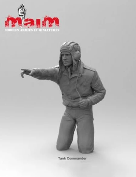 

Unassambled 1/16 Uncolor Soviet T-72 Tank Commander soldier Historical Resin kit miniature model Unpainted
