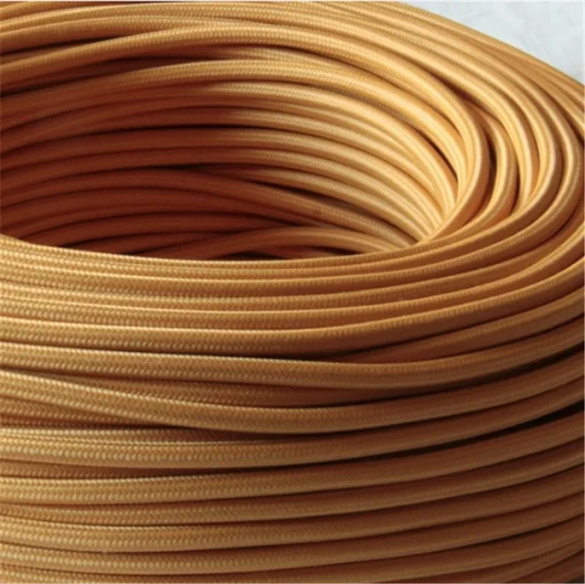 Buy 2*0.75mm Copper Cloth Covered Electrical Wire