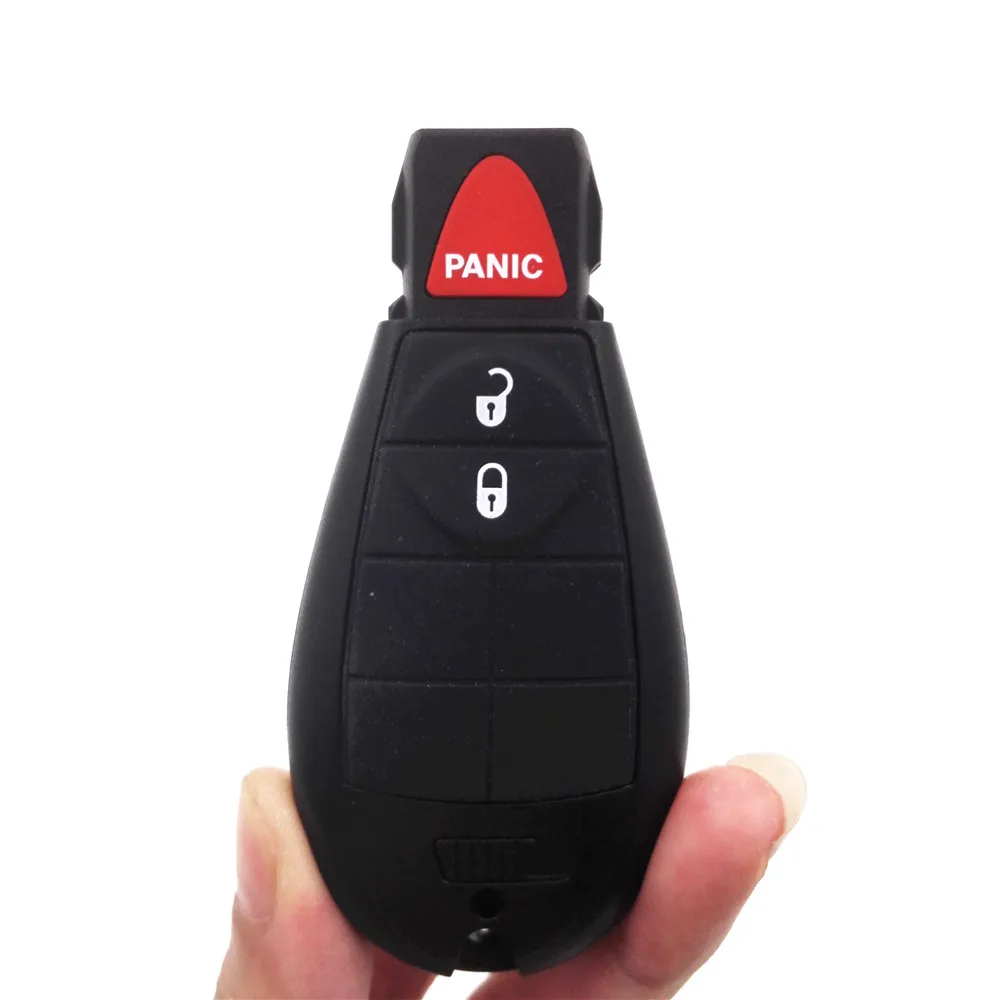 New For Jeep Fobik Smart Remote Car key 315Mhz 2 Buttons+Panic Blade with 46 Electronic Chip For Chrysler