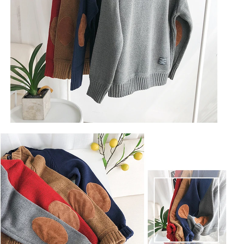 2019 Весна Новый пуловер мужской случайный модный тренд дикая Личность Свободный сплошной цвет садовый воротник с длинными рукавами куртка