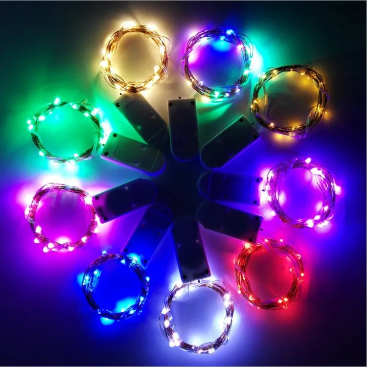 

1M 2M 3M 4M 5M 10M Copper Wire LED String lights Holiday lighting Fairy Garland For Christmas Tree Wedding Party Decoration