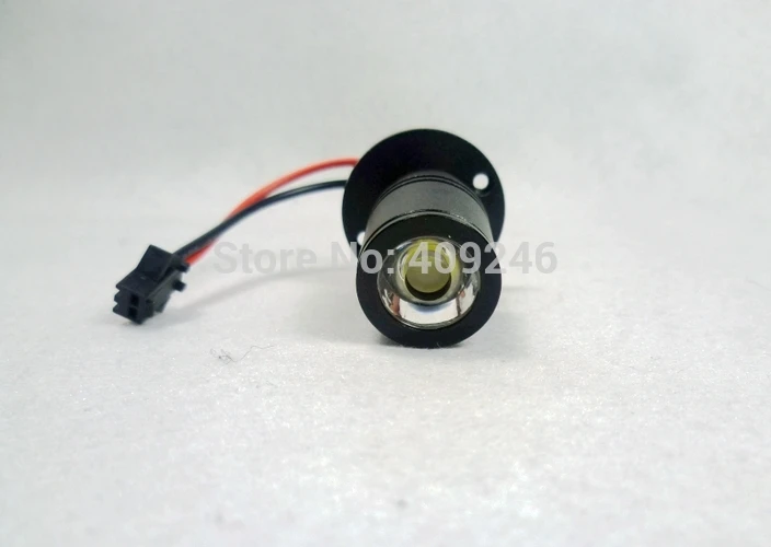 10PCS/LOT Black shell 1x1W Mini LED Warm/White Spotlight Jewelry light Cabinet Ceiling spot flood lamp background AC110V 220V | Лампы и