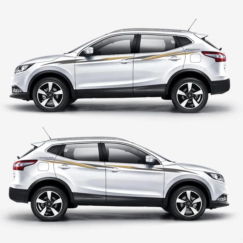 Автостайлинг TAIYAO Спортивная Автомобильная наклейка для Nissan QASHQAI автомобильные