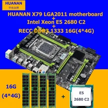 All tested best seller HUANAN X79 v2.49 motherboard CPU RAM combos processor Xeon E5 2680 C2 RAM 16G(4*4) DDR3 REG ECC