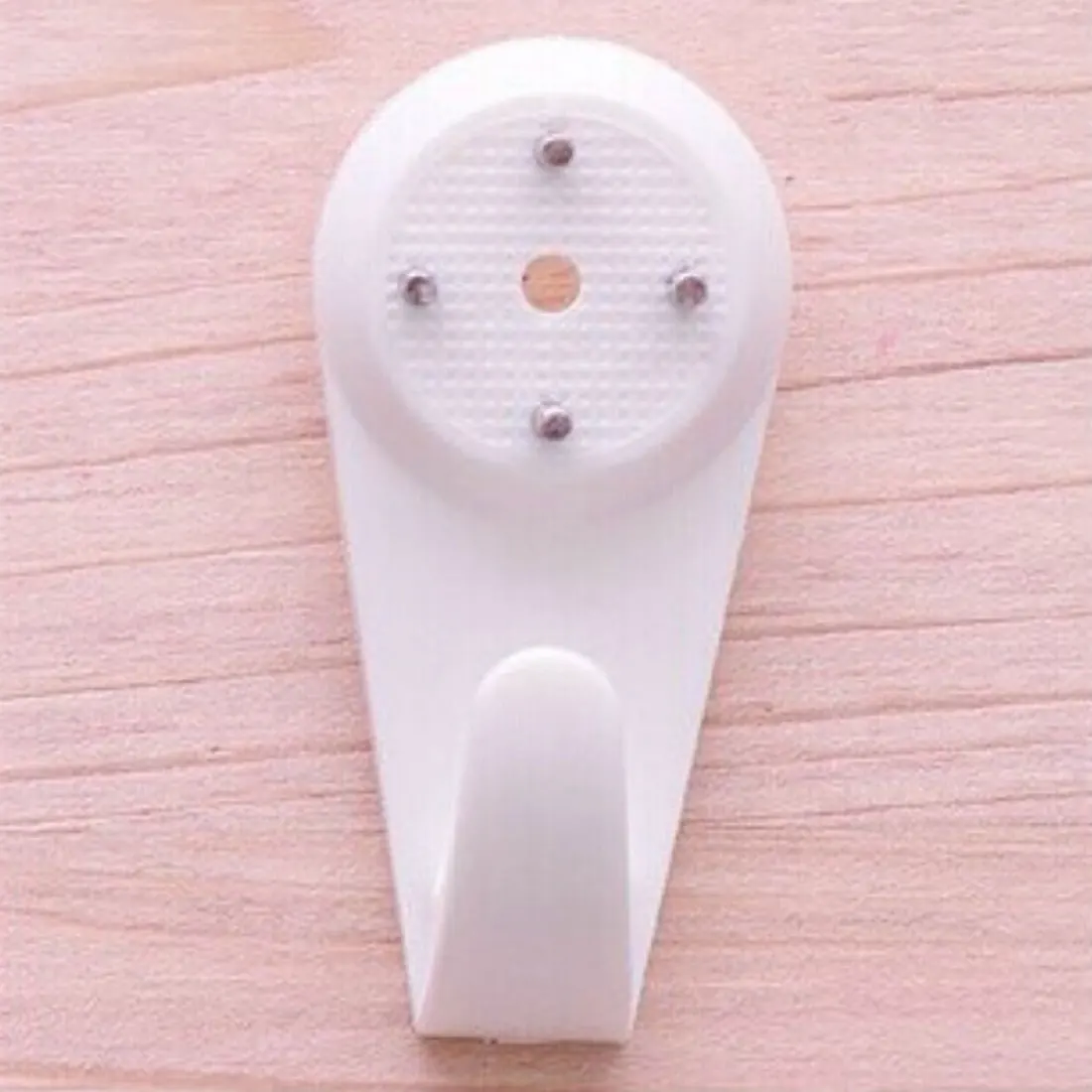 New 20PCS White Plastic Hard Picture Frame Wall Hooks Photos Mirror