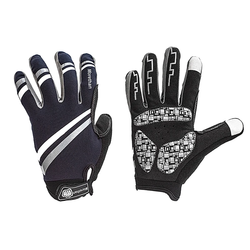 Touch Screen Cycling Gloves MTB Bike Bicycle Thickened Gel Pad Glove Full Finger