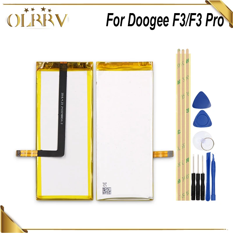 OLRRV 2200 мАч долгое время батареи в режиме ожидания Для Doogee F3 Высокое качество
