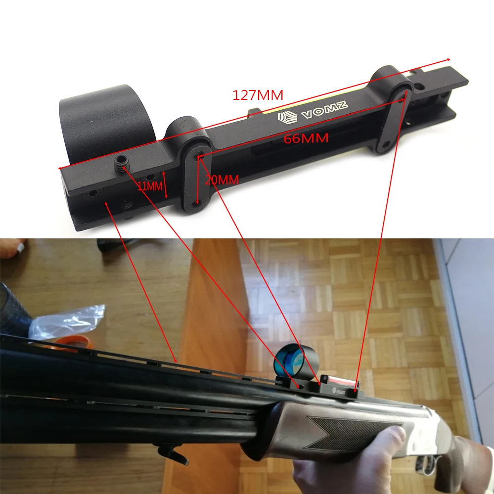 Открытый Охота легкий волокна прицел 1x28 Red Dot охота зеленый Сфера Fit ружья ребра Rail Охота Стрельба Red Dot-G22