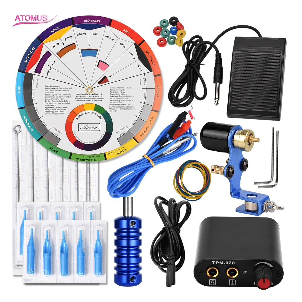 

Rotary Tattoo Machine Tatoo Machin Tatuagens Insumos Para Tatuajes Tatuar Up De Best Kits Complet Professionnelle Kit De Tatuage
