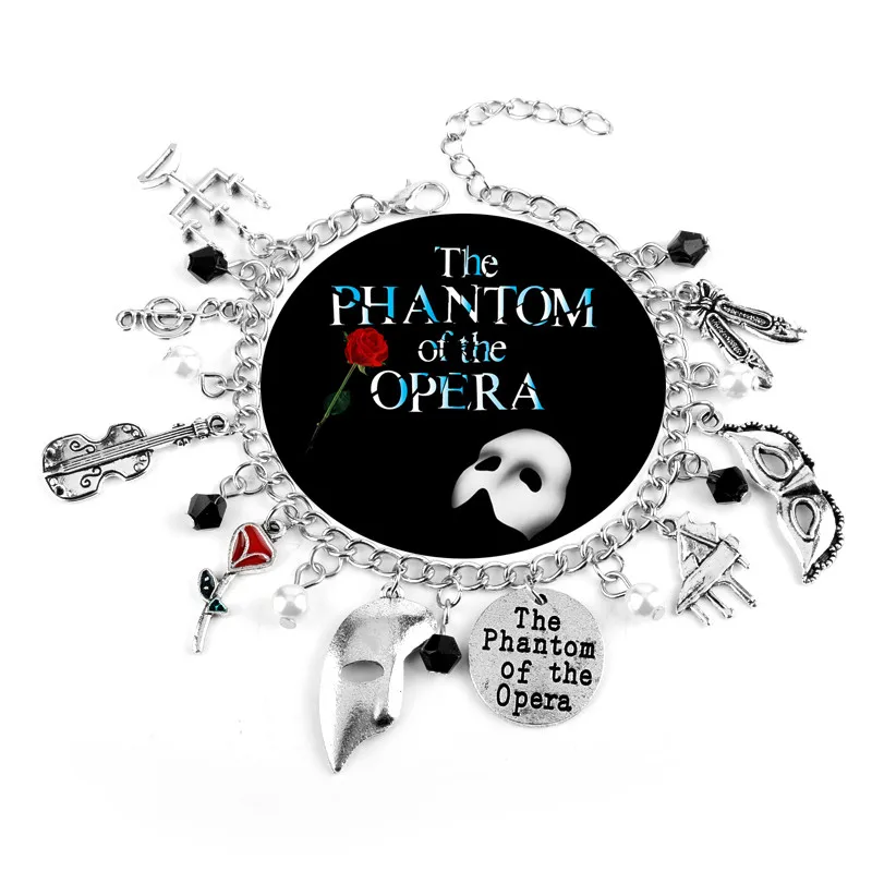 

The Phantom of the Opera Charm Bracelets for Women Fashion Jewelry Bracelet Bangle bijoux