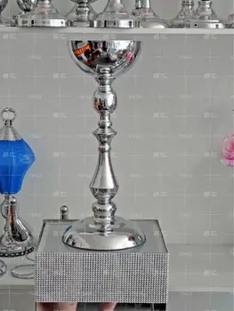 

Elegant Tall wedding centerpiece with bowl for decoration