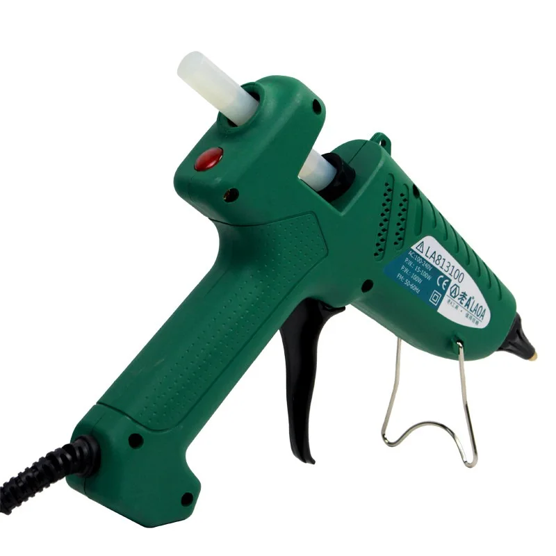 25W/60W/100W Professional Long Life Mini Hot Melt Air Glue Gun For Metal Working Wood Working Stick Paper Hairpin PU Flowers 25W/60W/100W Professional Long Life Mini Hot Melt Air Glue Gun For Metal Working Wood Working Stick Paper Hairpin PU Flowers