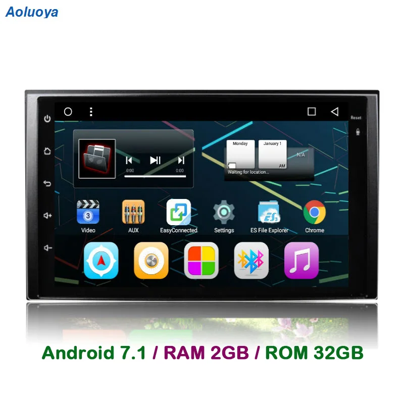 Aoluoya RAM 2GB Android 7 1 автомобильный DVD GPS плеер для KIA Sportage 2004 2009 sorento 2002 carens 2006 2010