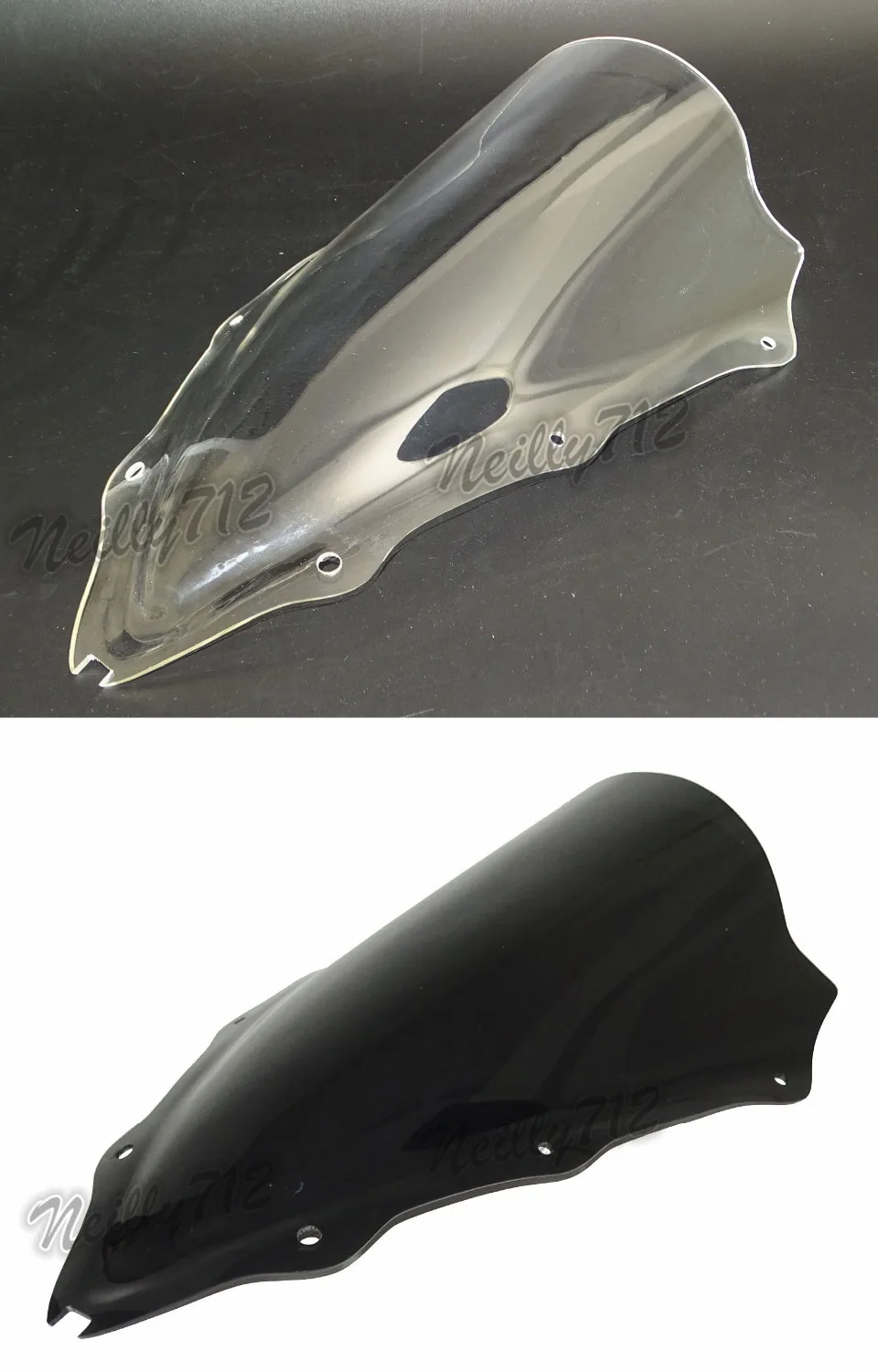 

waase Standard Windscreen Windshield Shield Screen For APRILIA RSV4 RSV4R 2009 2010 2011 2012 2013 2014 2015 2016