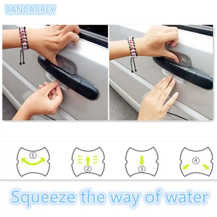 Car door handle sticker protection film 