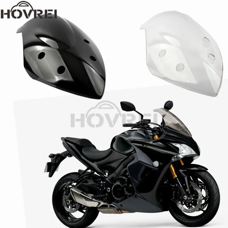 Motorcycle WindScreen for SUZUKI GSX-S1000 S1000F 2015 2016 2017 2018 Double Bubble Windshield Wind Deflectors screen | Автомобили и
