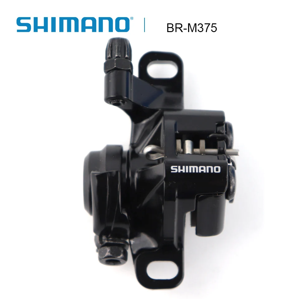 SHIMANO дисковый тормозной суппорт BR M375 тормозное зажимное устройство механический дисковый тормоз аксессуары для горного велосипеда