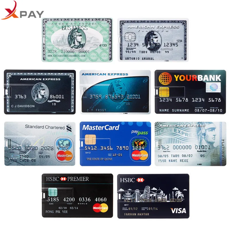 

Credit Card USB Flash 128GB USB 2.0 flash stick 32GB Pen drive memory stick 64GB pendrive real capacity 4GB 8GB 16GB free LOGO
